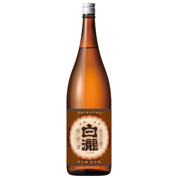 【限定酒】白瀧 生もと造り 純米酒 1800ml